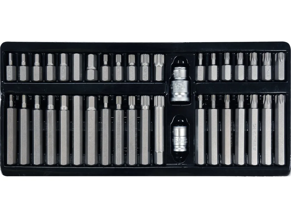 Set biți 40 piese (hex, spline, torx)