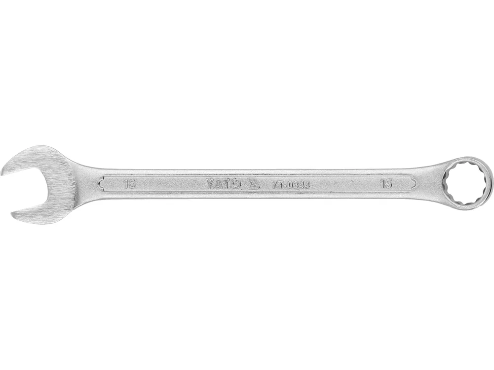 Cheie combinată satinată 15 mm