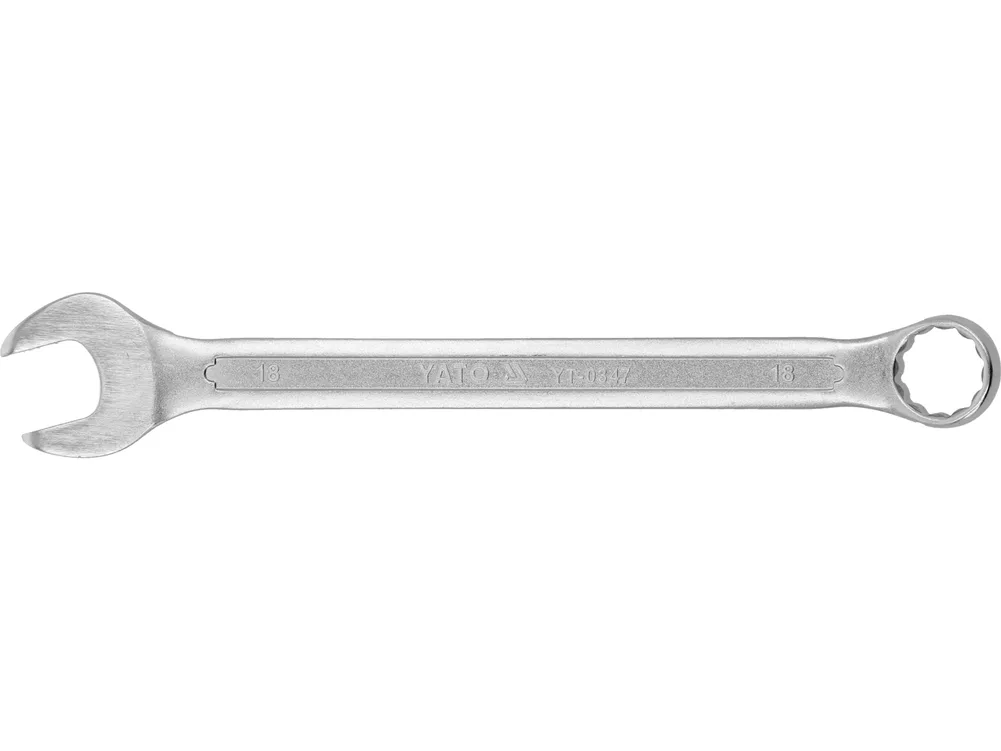 Cheie combinată satinată 18 mm