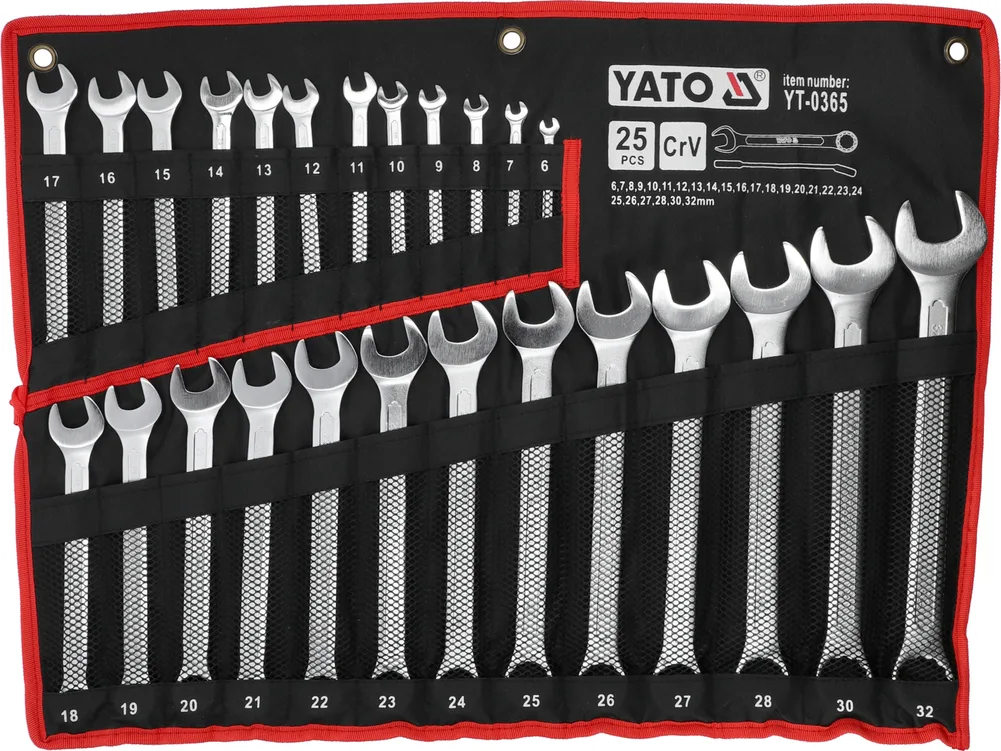 Set chei combinate 6-32 mm, 25 buc