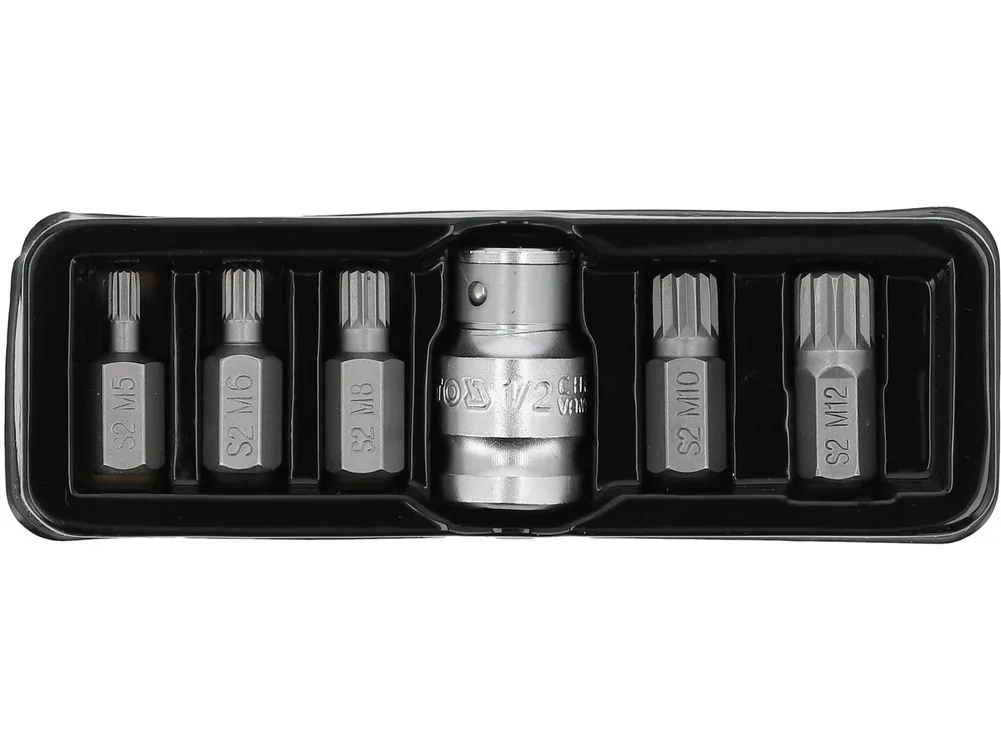 Set biți spline (stea) 6 piese