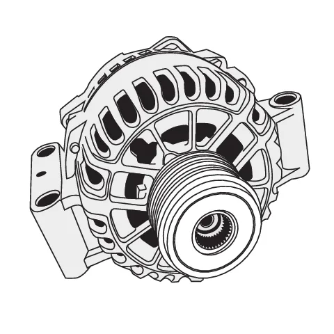 Set chei pentru alternator, 22 piese