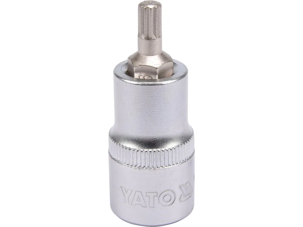Bit spline M6, cu adaptor 1/2'', 55 mm