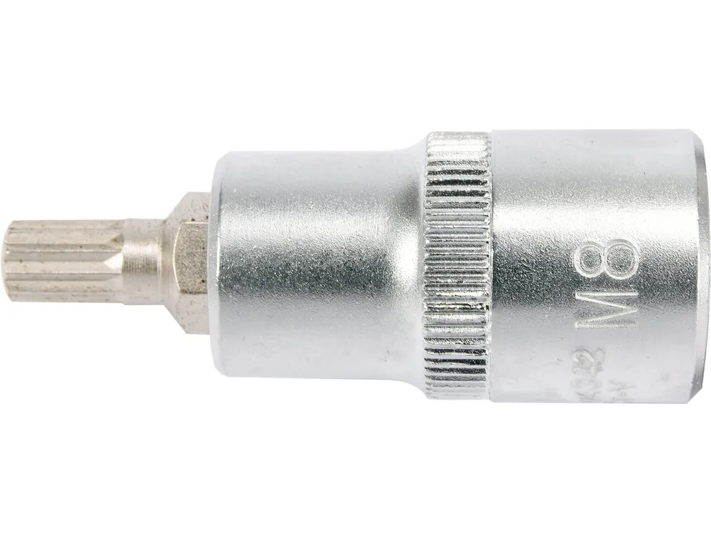 Bit spline M8, cu adaptor 1/2'', 55 mm