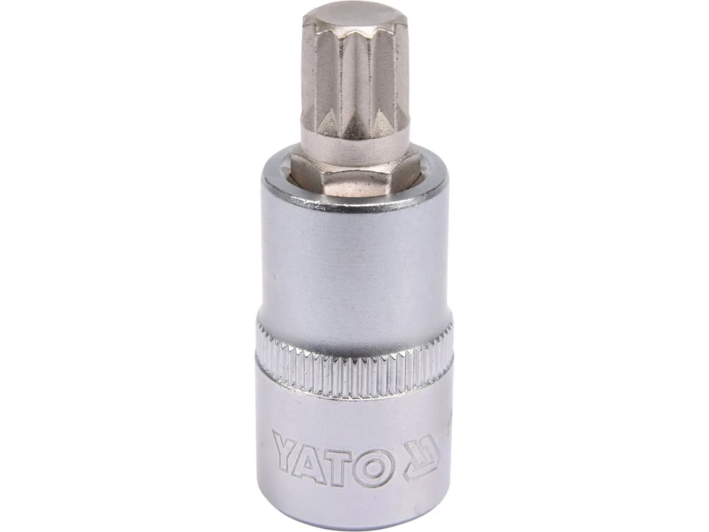 Bit spline M12, cu adaptor 1/2'', 55 mm