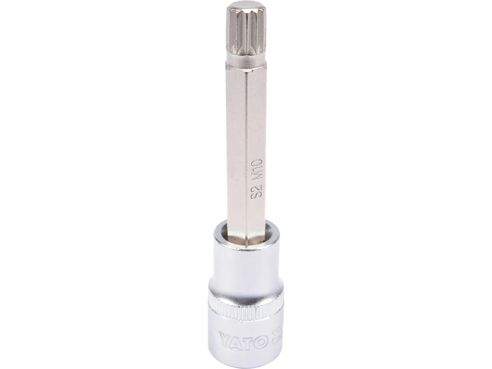 Bit spline cu adaptor 1/2'', M10, 100 mm