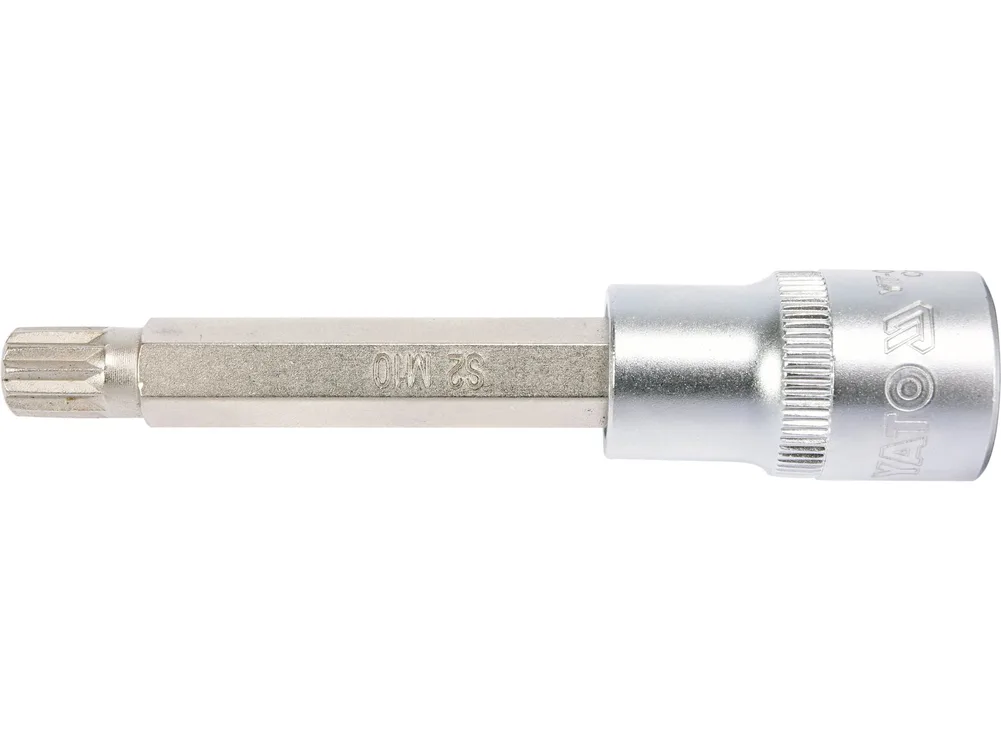 Bit spline cu adaptor 1/2'', M10, 100 mm