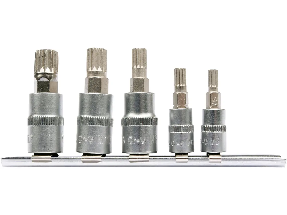 Set biți spline, 5 buc