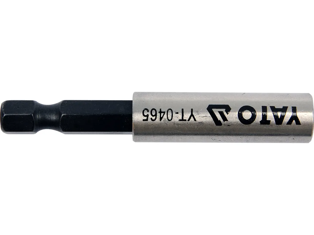 Adaptor biți cu magnet 60 mm, 1/4''