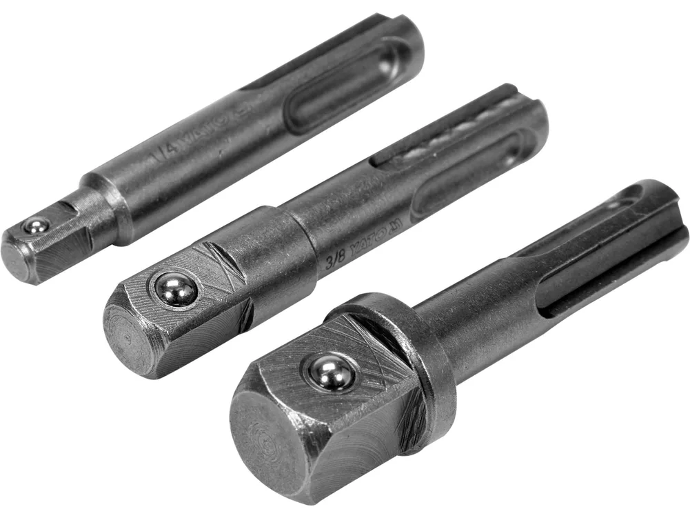 Set adaptoare sds + - 1/4'',3/8'',1/2''