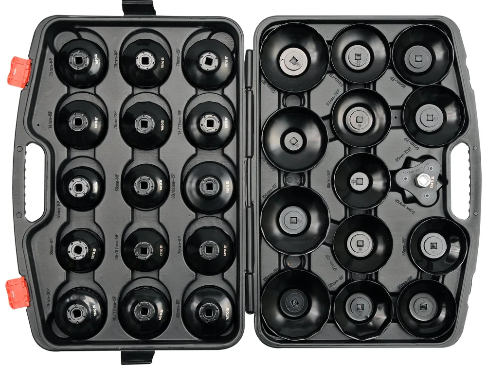 Set chei tubulare pentru filtru ulei, 30 buc