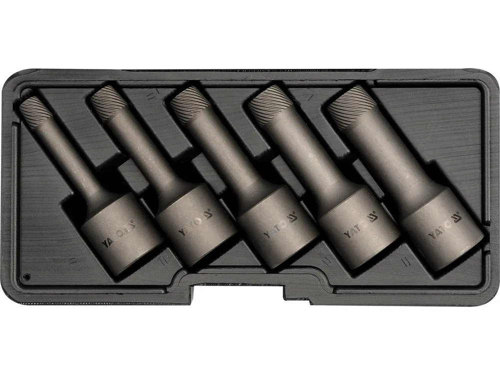 Set extractoare șuruburi 5 buc, 1/2''