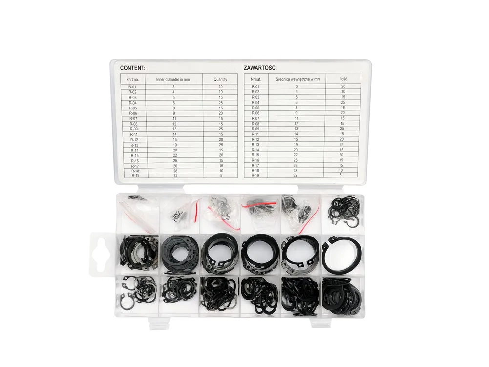 Set coliere zegger exterior, 300 buc