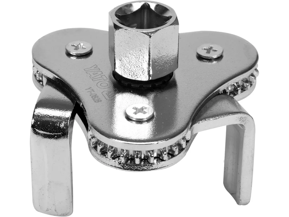 Cheie filtru ulei 3 brațe, 63-120 mm