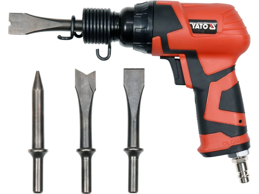 Ciocan pneumatic, presiune 0.63MPA, 4 dalți incluse