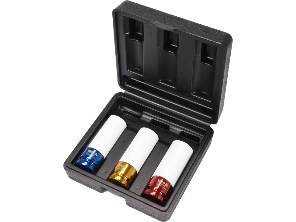Set chei impact cu protecție, 3 buc
