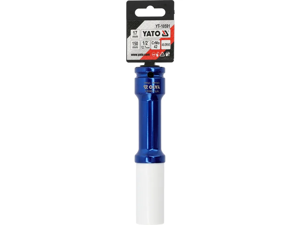 Tubulară impact lungă pentru jante al. 17 mm
