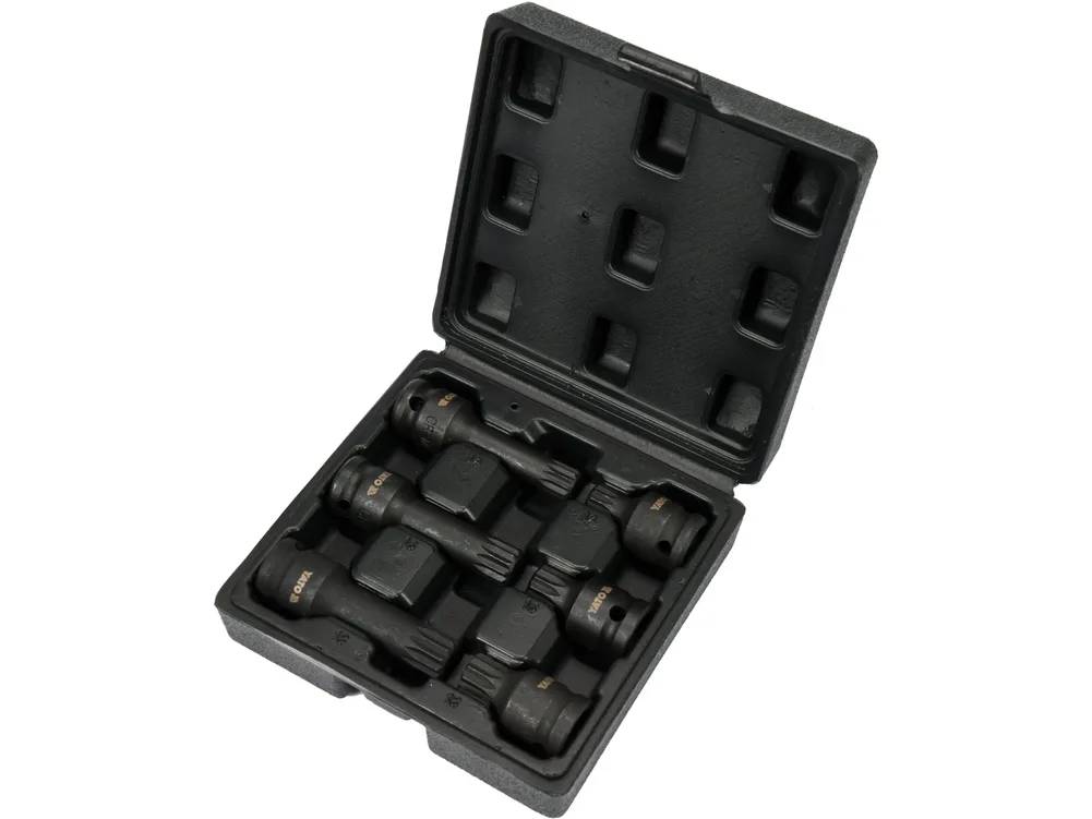 Set biți impact 1/2'', spline