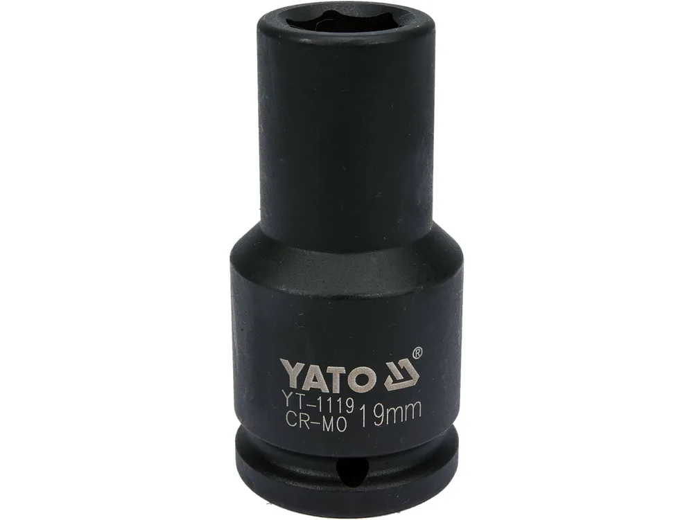 Cheie tubulară hexagonală de impact, adâncă, 3/4''X19 mm