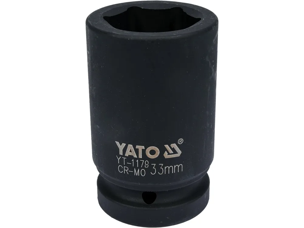 Cheie tubulară hexagonală de impact, adâncă 1''X33 mm