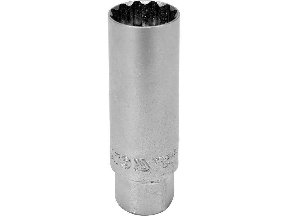 Cheie bihexagonală pentru bujii 3/8'', 16 mm