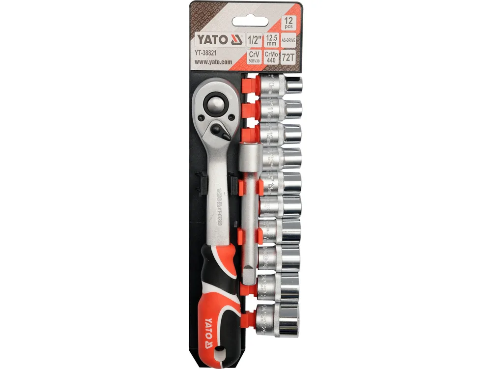 Trusă tubulare 12 piese, 1/2''