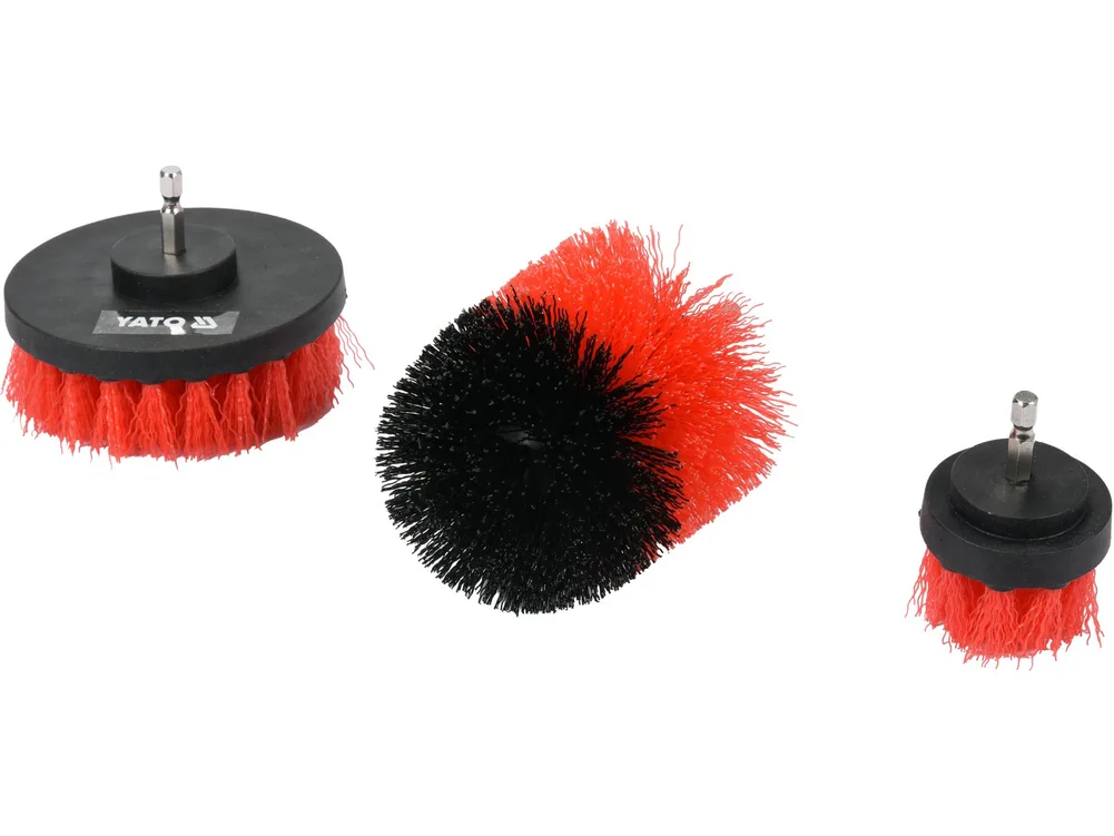 Set perii curățare cu prindere hexagonală