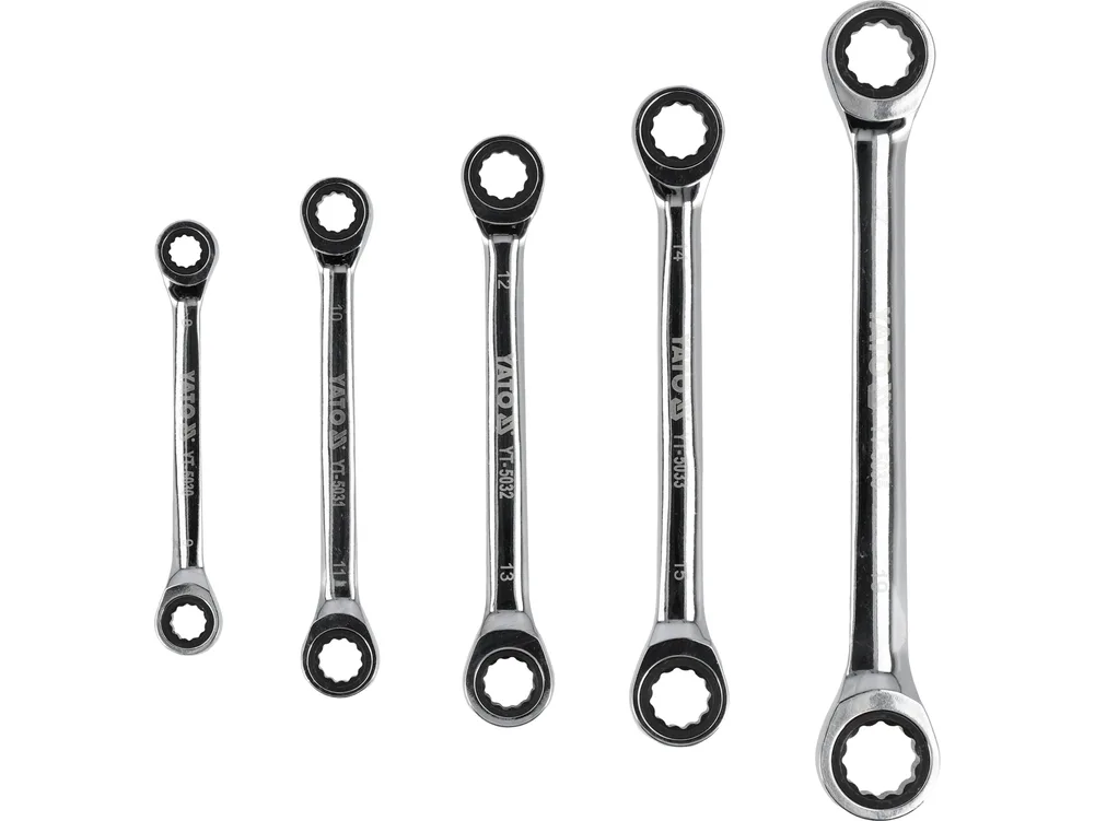 Set chei inelare cu clichet, 5 buc