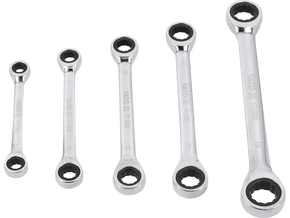Set chei inelare cu clichet, 5 buc