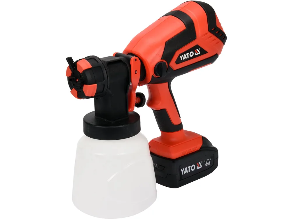 Pistol de vopsit cu acumulator 18V, 4,0AH, 1L/MIN